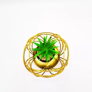 Cactus Metal Pot Stand